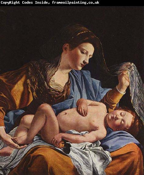 Orazio Gentileschi Madonna with Child by Orazio Gentileschi.